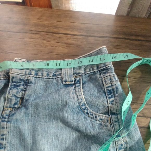 Hydraulic jeans Size 5/6 Jean Skirt Distressed skirt 90s Y2K... - Picture 7 of 10